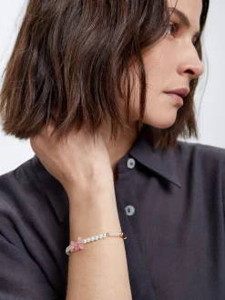 Bracelet With Pearls And Stone|Parfois Fashion
