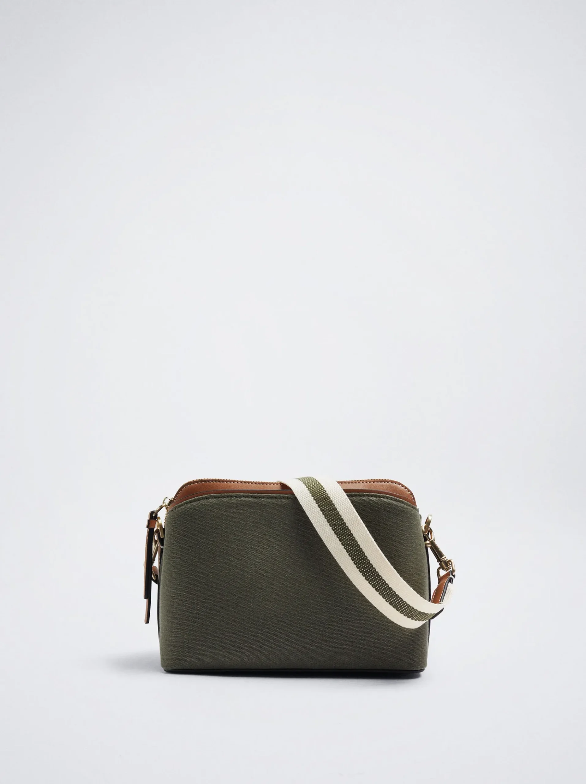 Canvas Crossbody Bag|Parfois Store
