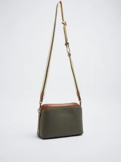 Canvas Crossbody Bag|Parfois Store