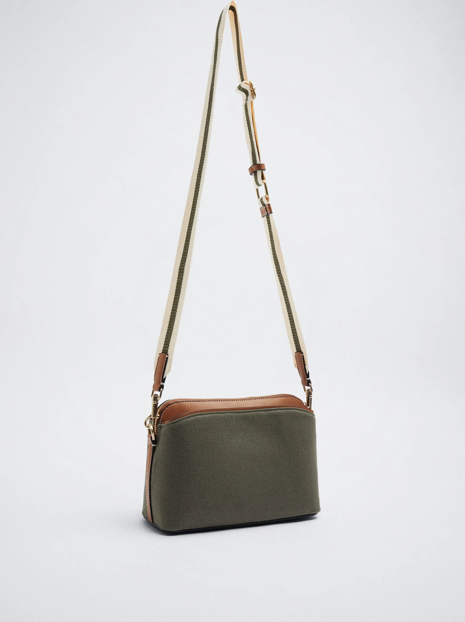 Canvas Crossbody Bag|Parfois Store