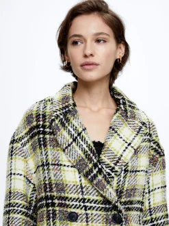 Check Blazer Coat|Parfois Fashion