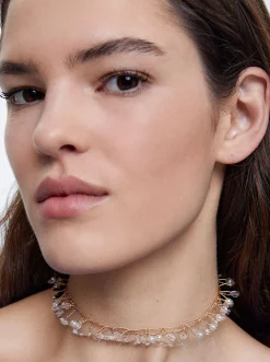 Choker With Pearls|Parfois Cheap