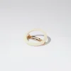 Circular Faux Fur Hair Clip|Parfois Shop