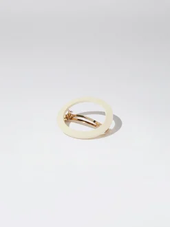 Circular Faux Fur Hair Clip|Parfois Shop