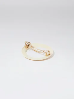 Circular Faux Fur Hair Clip|Parfois Shop