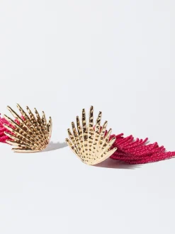 Clip Earrings With Beads|Parfois Discount