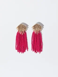 Clip Earrings With Beads|Parfois Best Sale