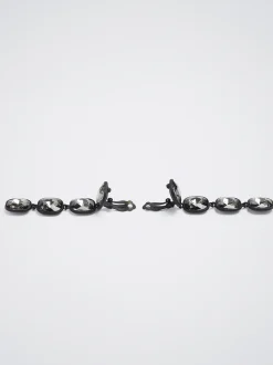 Clip Earrings With Crystals|Parfois Cheap