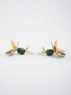 Clip-Earrings With Stone|Parfois Discount
