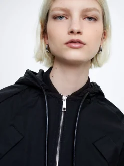 Coat With Hood And Pockets|Parfois Discount