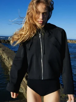 Coat With Hood And Pockets|Parfois Discount
