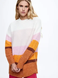 Colour Block Knit Sweater|Parfois Outlet