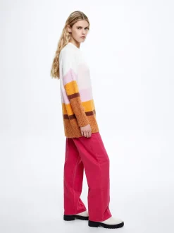 Colour Block Knit Sweater|Parfois Outlet