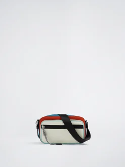 Colour Block Nylon Crossbody Bag|Parfois Shop