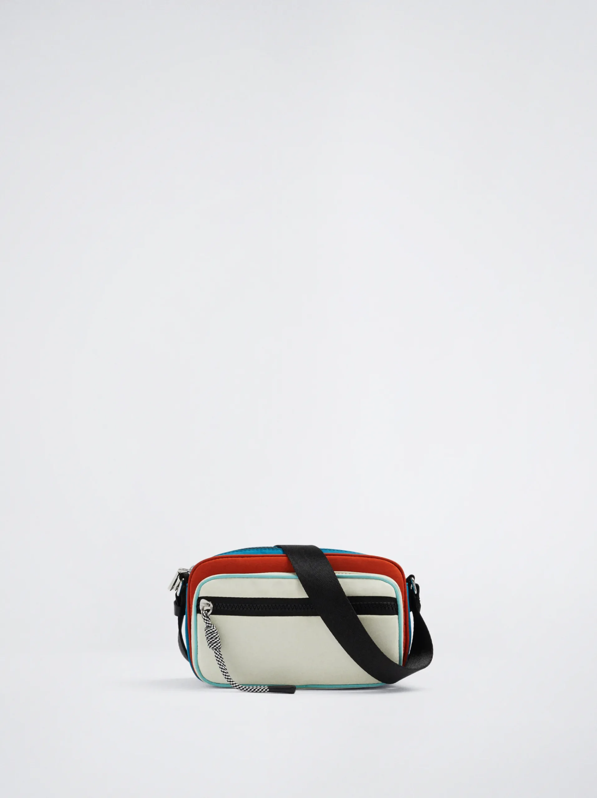Colour Block Nylon Crossbody Bag|Parfois Shop