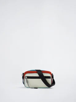 Colour Block Nylon Crossbody Bag|Parfois Shop