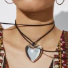 Cord Necklace With Heart|Parfois Best