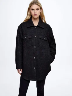 Cotton Overshirt With Pockets|Parfois Store