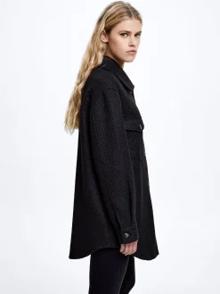 Cotton Overshirt With Pockets|Parfois Store
