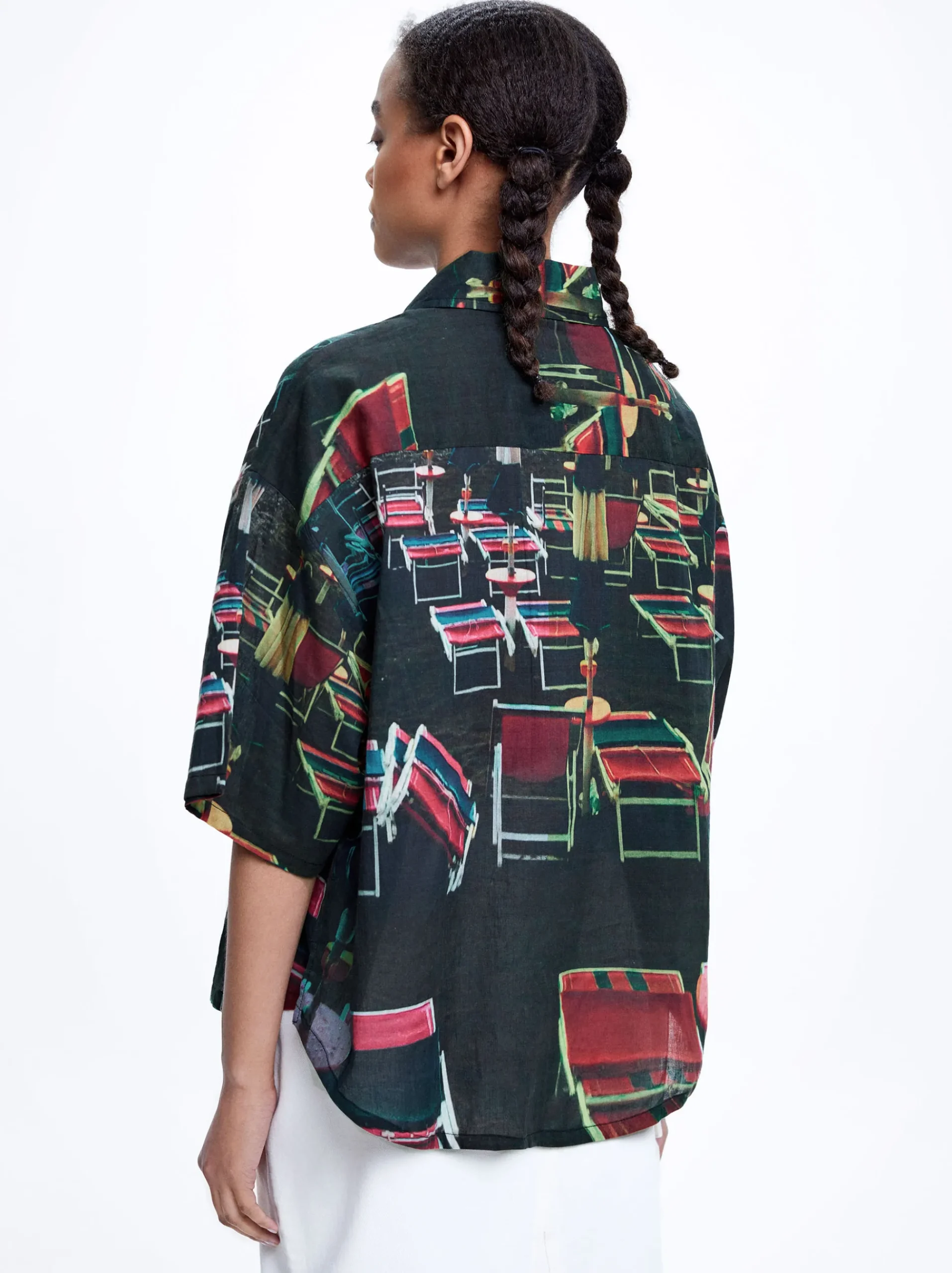 Cotton Printed Shirt|Parfois Hot