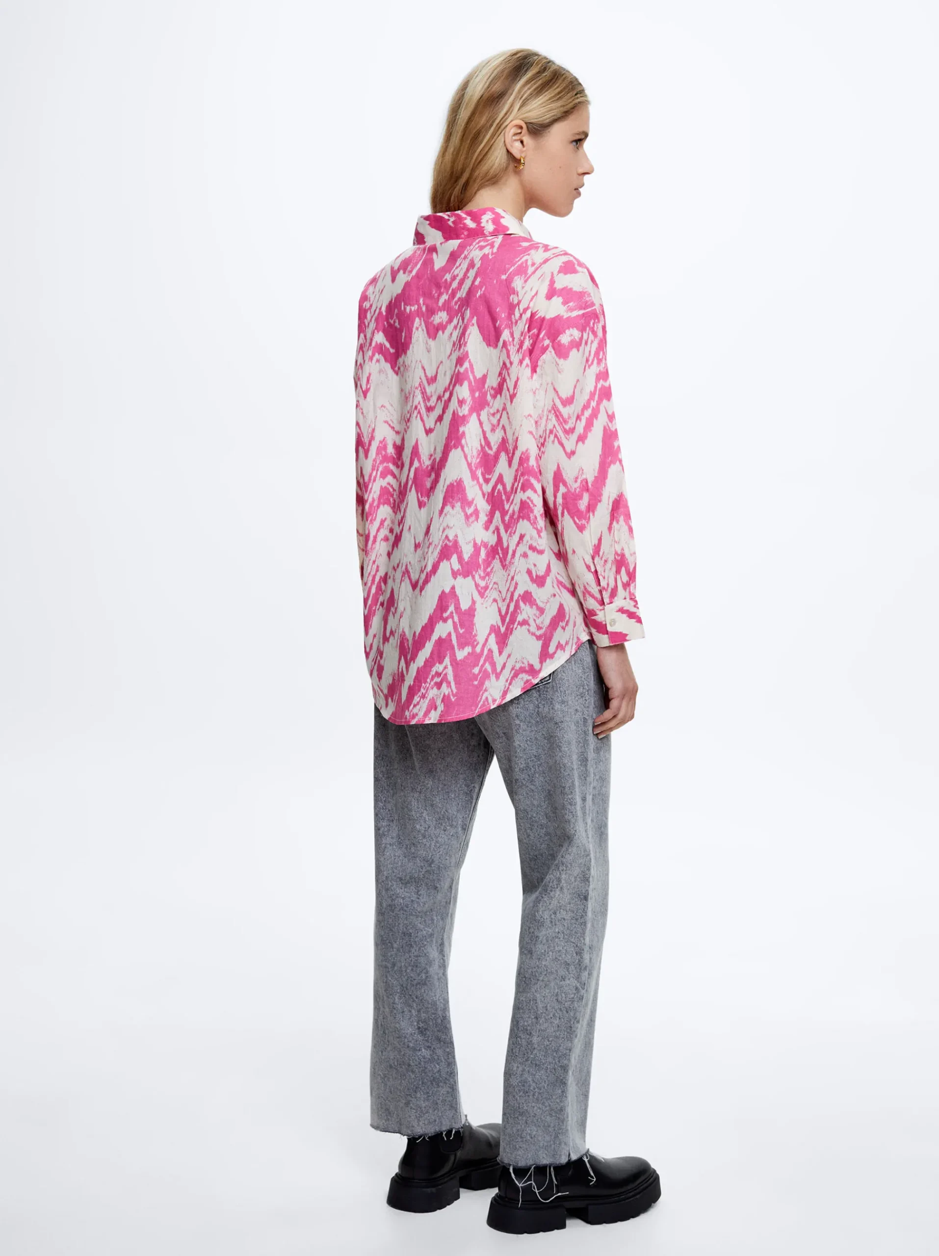 Cotton Printed Shirt|Parfois Fashion