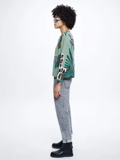 Cotton Printed Sweater|Parfois Shop