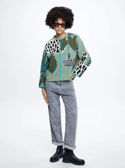 Cotton Printed Sweater|Parfois Shop