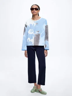 Cotton Printed Sweater|Parfois Shop