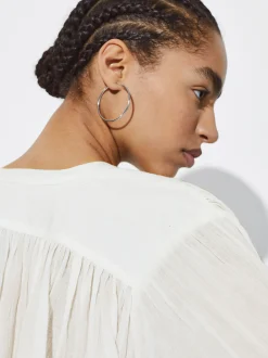 Cotton Shirt With Puffed Sleeves|Parfois Store