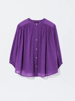 Cotton Shirt With Puffed Sleeves|Parfois Best Sale