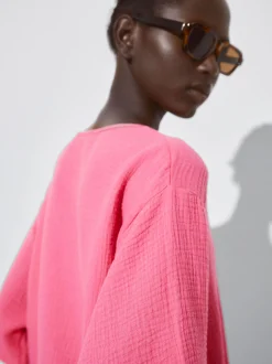Cotton Textured T-Shirt|Parfois Online