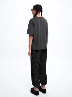 Cotton T-Shirt With Pocket|Parfois Cheap