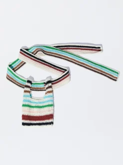 Crochet Belt With Removable Bag|Parfois Outlet