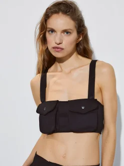 Crop Top With Pockets|Parfois Cheap