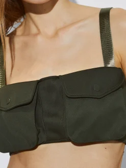 Crop Top With Pockets|Parfois Store