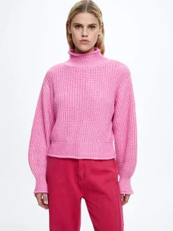 Cropped Knit Sweater|Parfois Store