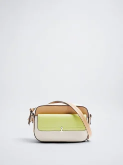 Crossbody Bag With Color Block|Parfois Cheap