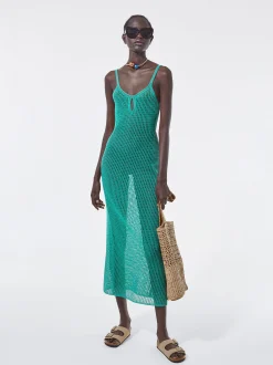 Cut Out Knitted Dress|Parfois Shop