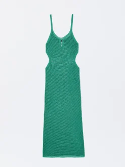 Cut Out Knitted Dress|Parfois Shop