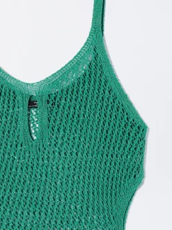 Cut Out Knitted Dress|Parfois Shop