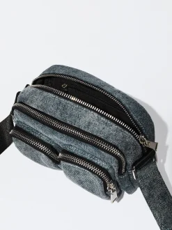 Denim Crossbody Bag|Parfois New