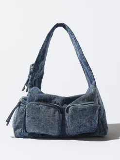 Denim Shoulder Bag|Parfois Cheap