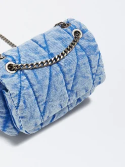 Denim Shoulder Bag|Parfois Clearance