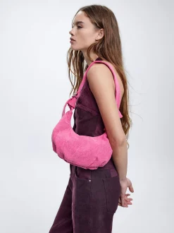 Denim Shoulder Bag|Parfois Flash Sale