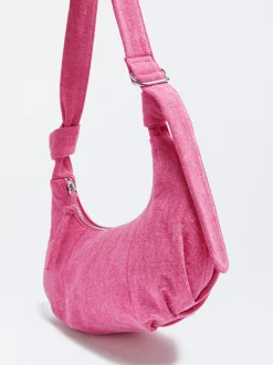 Denim Shoulder Bag|Parfois Flash Sale