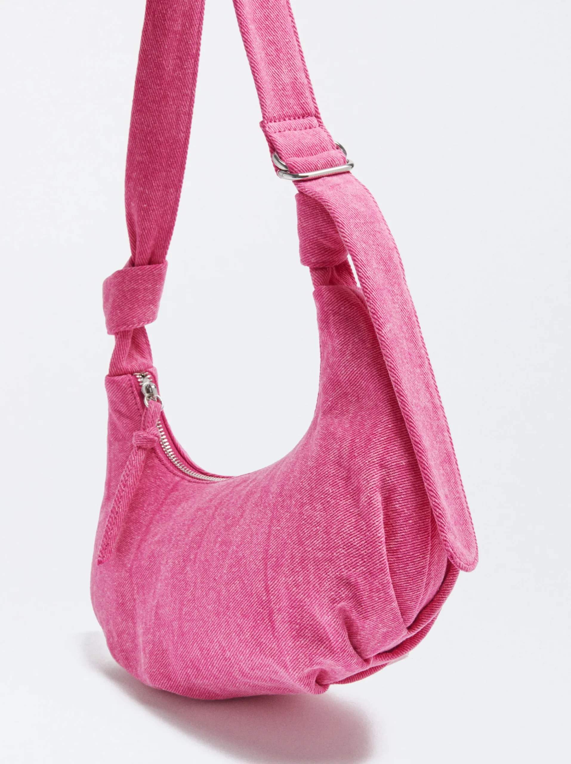 Denim Shoulder Bag|Parfois Flash Sale