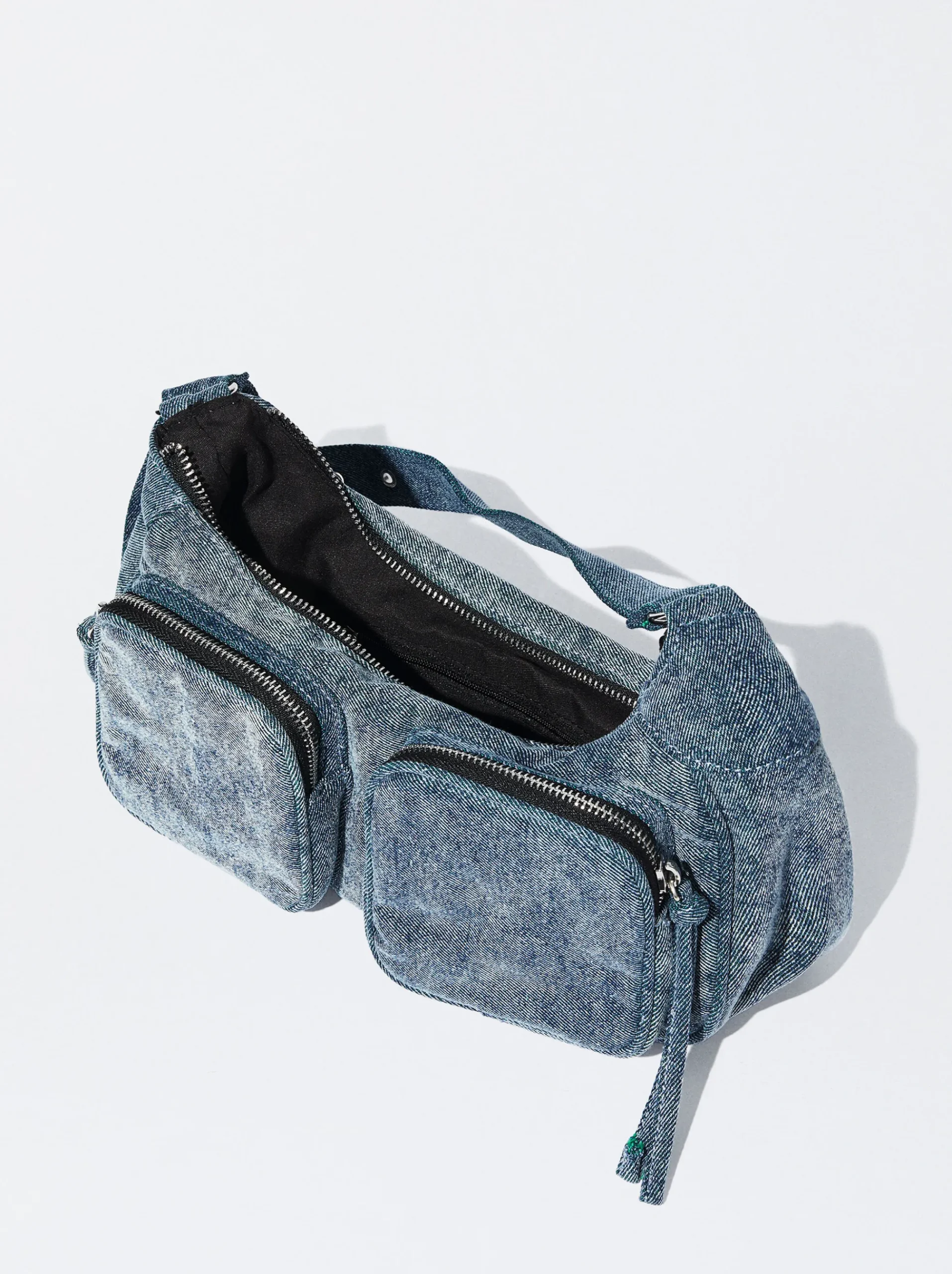 Denim Shoulder Bag|Parfois Outlet