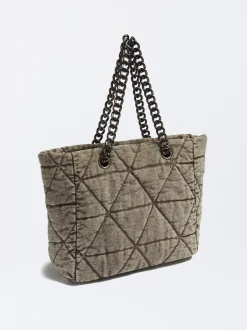 Denim Tote Bag|Parfois Hot