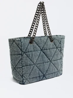 Denim Tote Bag|Parfois New