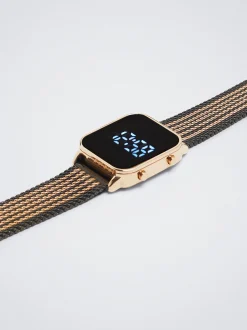 Digital Stainless Steel Watch|Parfois Outlet